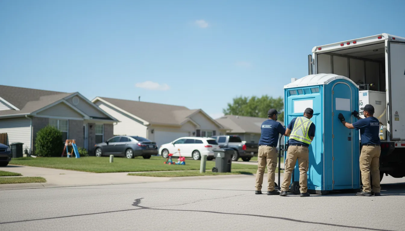 Standard Porta Potty Rentals in Poteau, OK near me